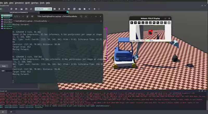Cover image for Autonomous Excavator using YOLO and Reinforcement learning