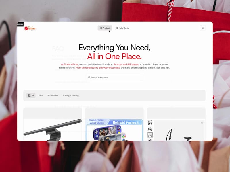 Cover image for Findora Picks Brand and Website Development