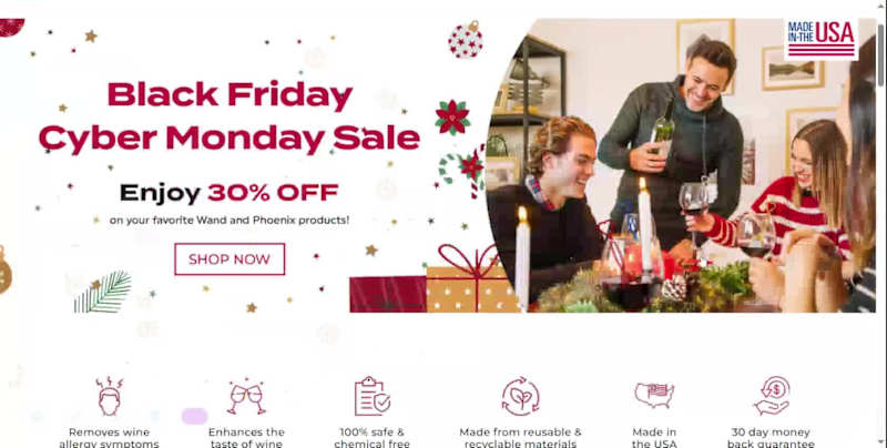 Cover image for DrinkPureWine Shopify Site Design & Develop