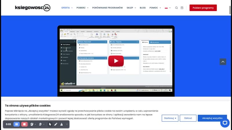 Cover image for Multilingual E-commerce Website for Ksiegowosc24