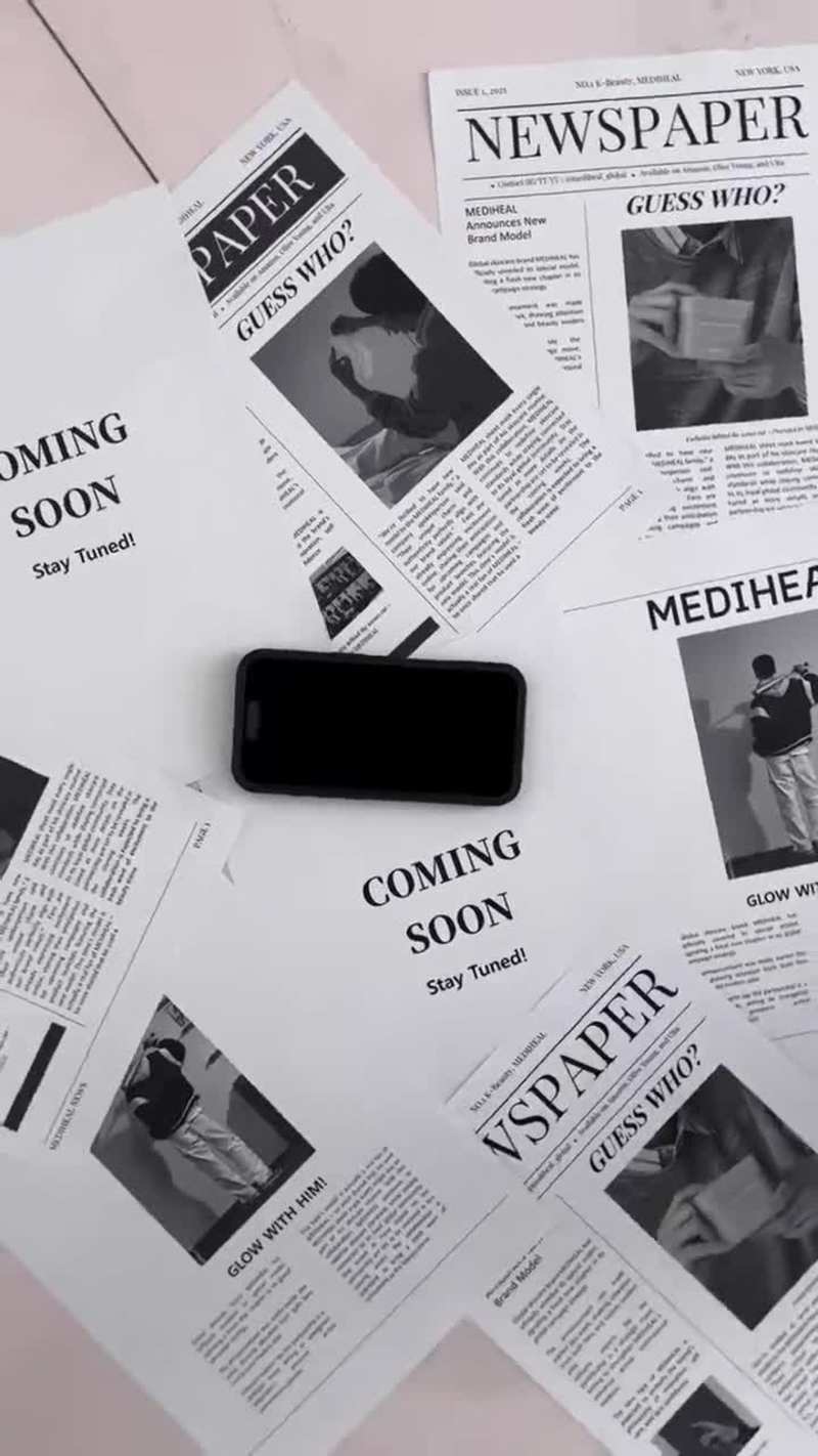 Cover image for Mediheal “Coming Soon” Skincare Announcement Video
