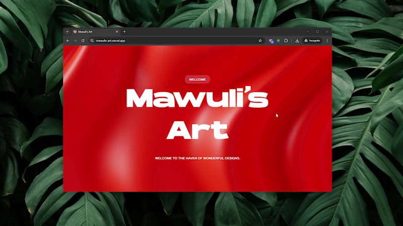 Cover image for Mawuli's Art Website