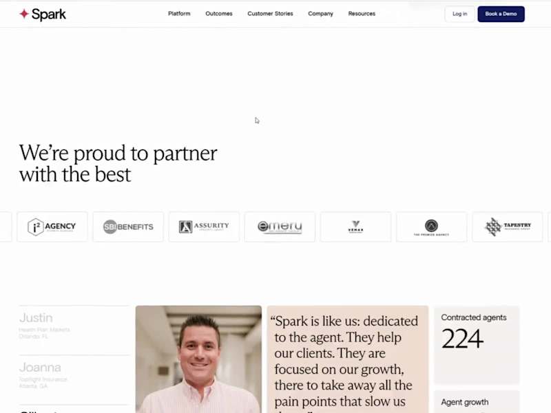 Cover image for Spark Advisors Webflow Development