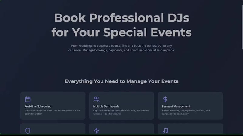 Cover image for Have an event to go