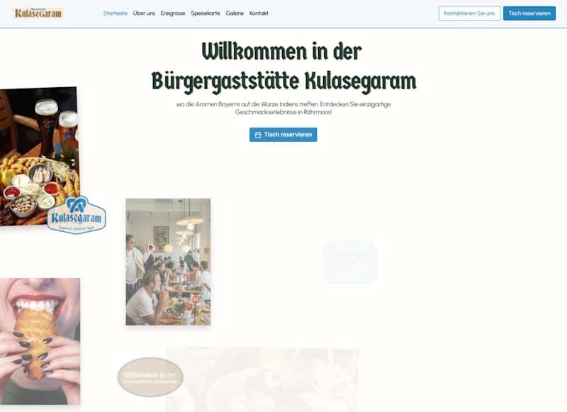 Cover image for Burgergastatte Kulasegaram - Restaurant Website