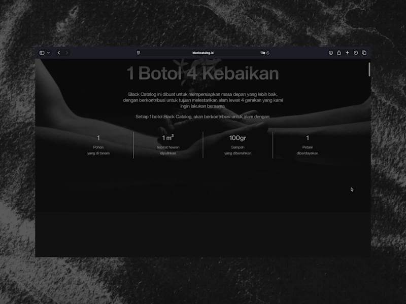 Cover image for Black Catalog : Campaign Landing Page