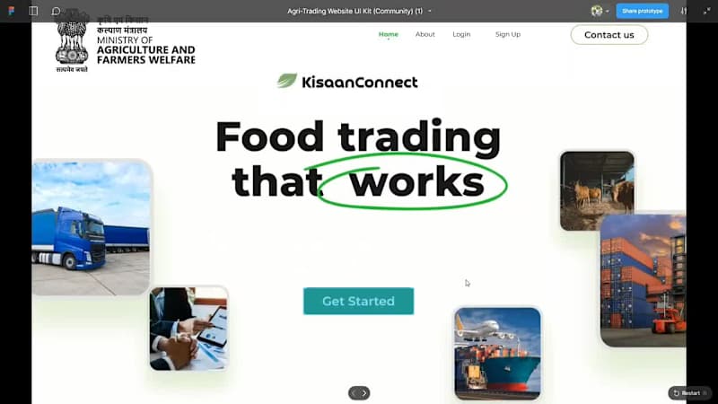Cover image for Kisaan Connect - WebApp Aggregator Platform
