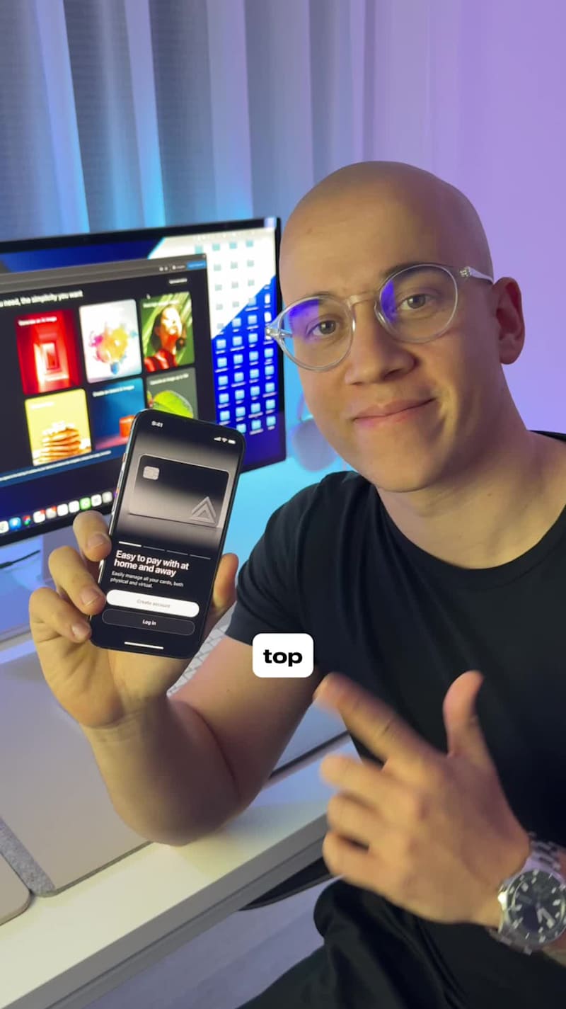 Cover image for How to design top-tier 3D visuals for an app UI 1. Go to Fre...