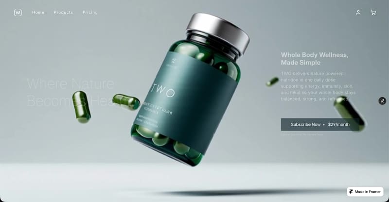 Cover image for What if wellness felt this quiet? No noise. No clutter. Just...