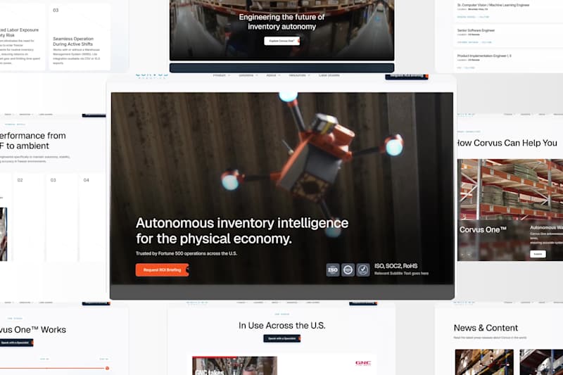 Cover image for Corvus Robotics – From drones to infrastructure