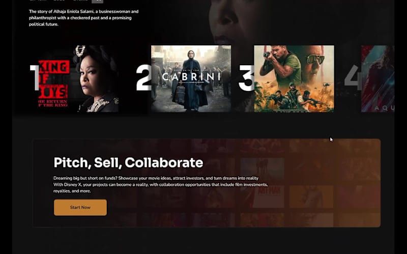 Cover image for Movie Streaming App