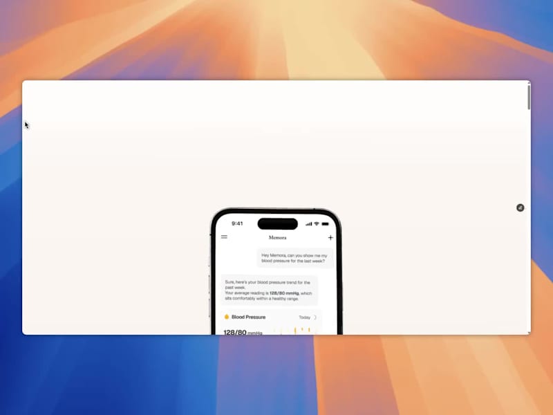 Cover image for Memora App -Landing Page Design and Framer Development