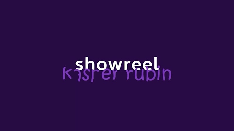 Cover image for Motion Design Showreel