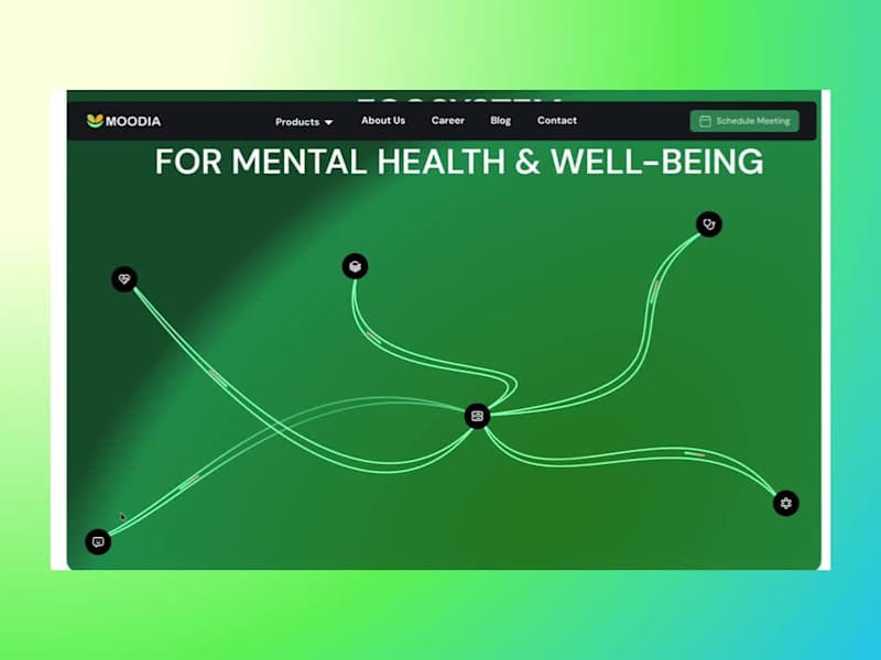 Cover image for Moodia Mental Health SaaS Platform Redesign