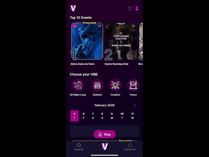 Cover image for Vibe App Development | Event Management & Booking