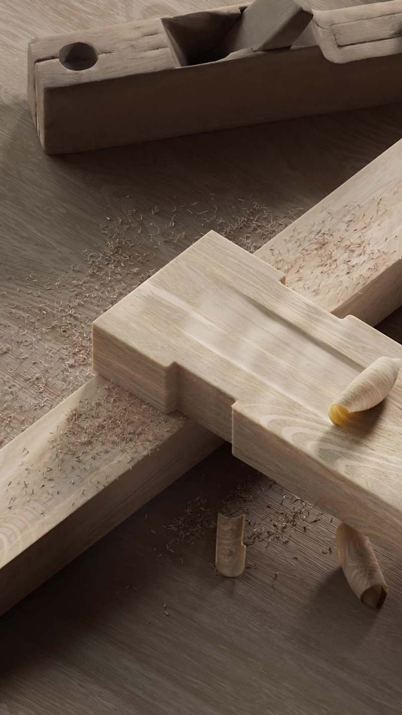 Cover image for Chiseling Wood Cinema 4d/redshift