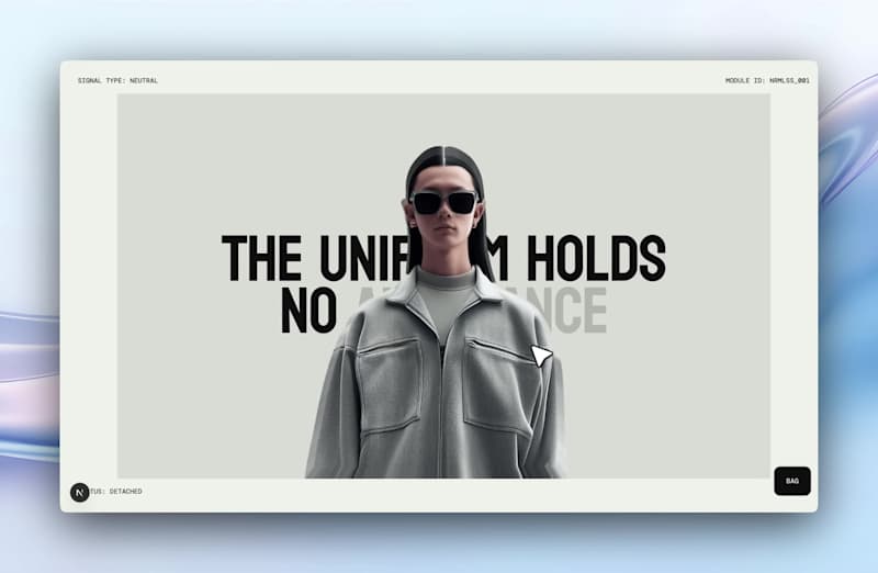 Cover image for Futuristic eCommerce Storefront made with