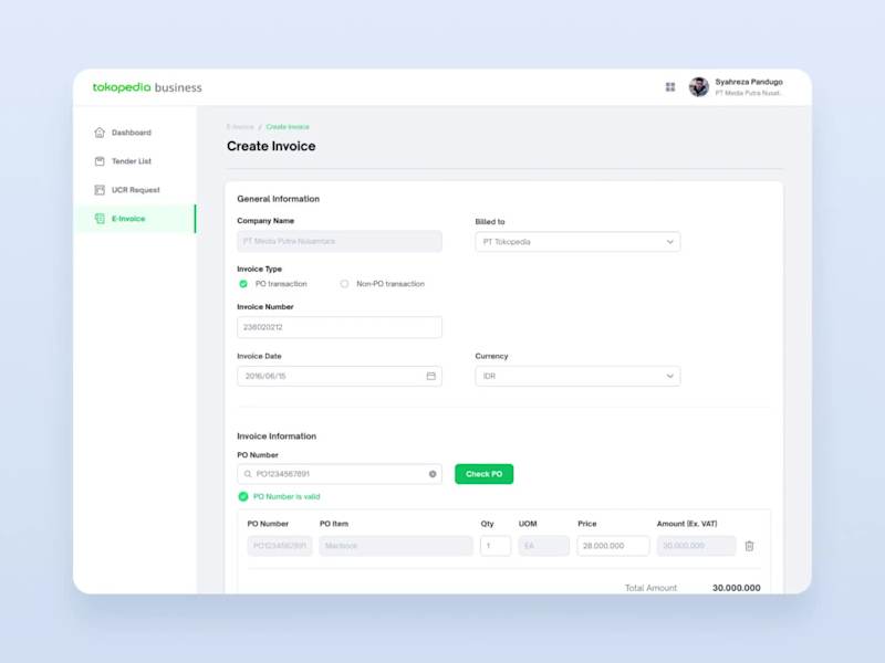 Cover image for Tokopedia Finance Back Office