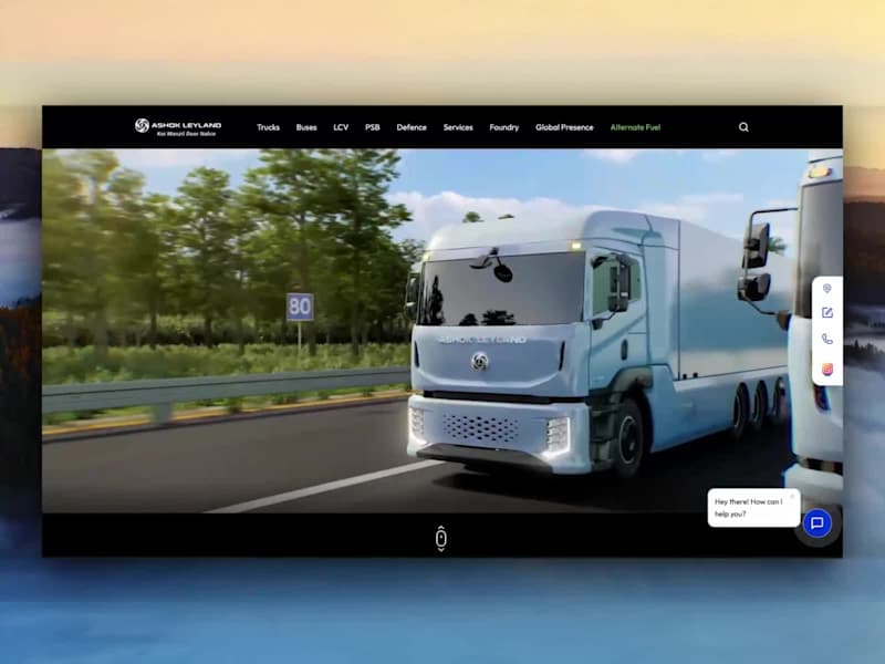 Cover image for Web Revamp for Ashok Leyland's Digital ecosystem