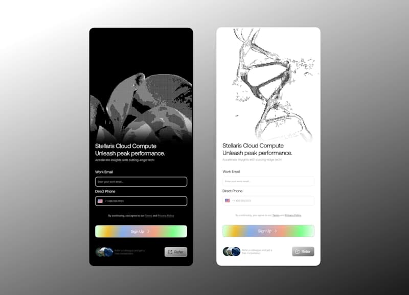 Cover image for ASCII Web UI Section
