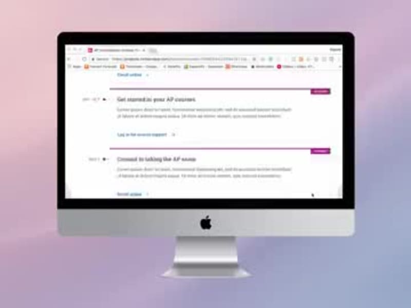 Cover image for College Board AP Website Redesign