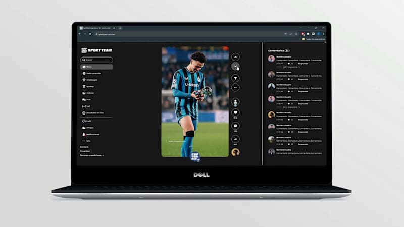 Cover image for This work showcases the UX/UI flow of Sportyeah’s web feed, ...