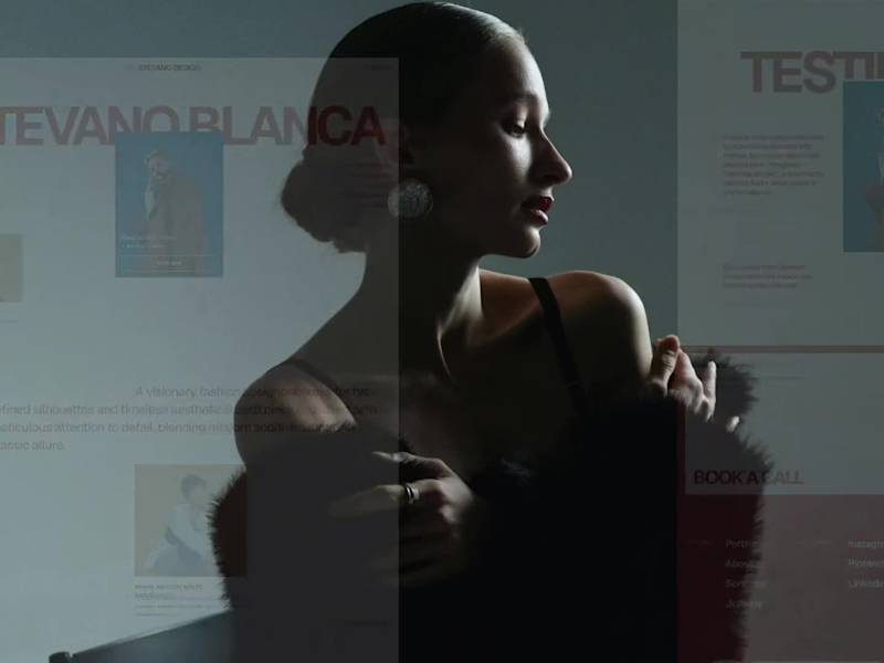 Cover image for Presenting Stevano Design, a landing page design for fashion...