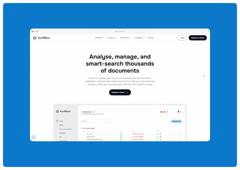 Cover image for Webflow Website & Brand Identity - Data SaaS for Enterprises