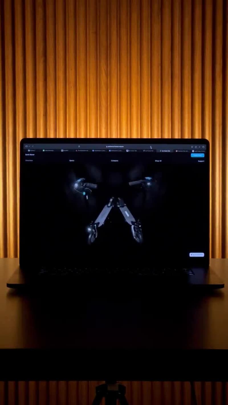 Cover image for Earth Rover – Shark Tank EV Landing Page for Product Launch