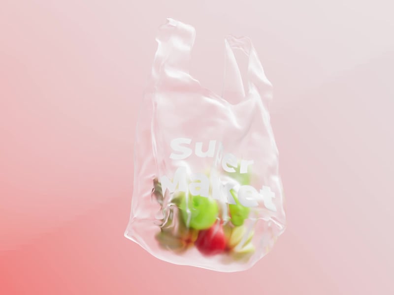 Cover image for Plastic bag - 3D animation