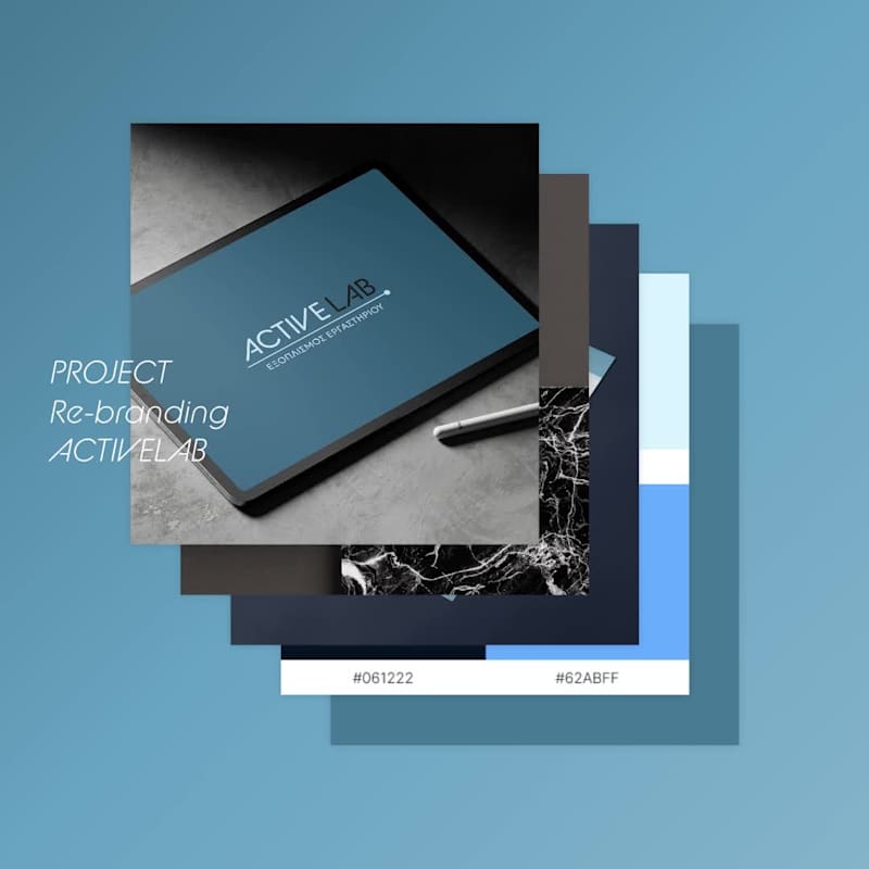 Cover image for Project: Re-branding Active Lab - A greek leading company in...