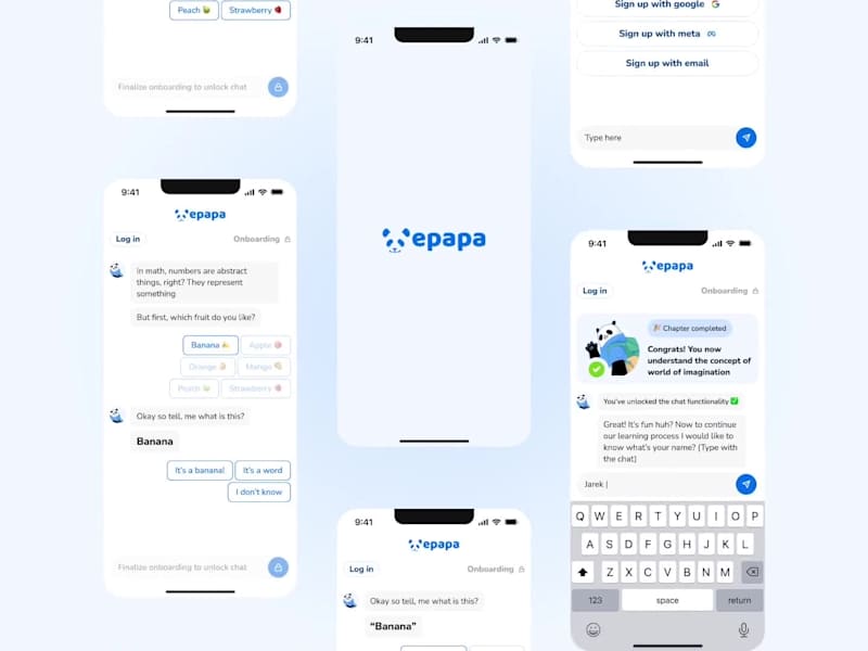 Cover image for Design lead for EPAPA AI learning app