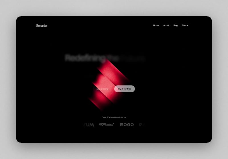 Cover image for Website Design Concept — built with @Unicorn Studio (https:/...