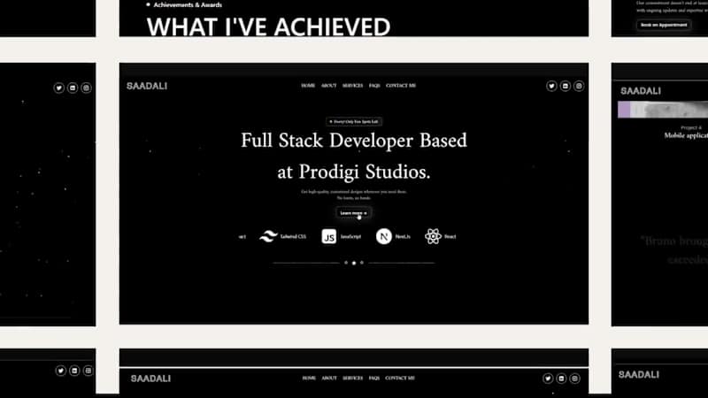 Cover image for Interactive Portfolio website Development
