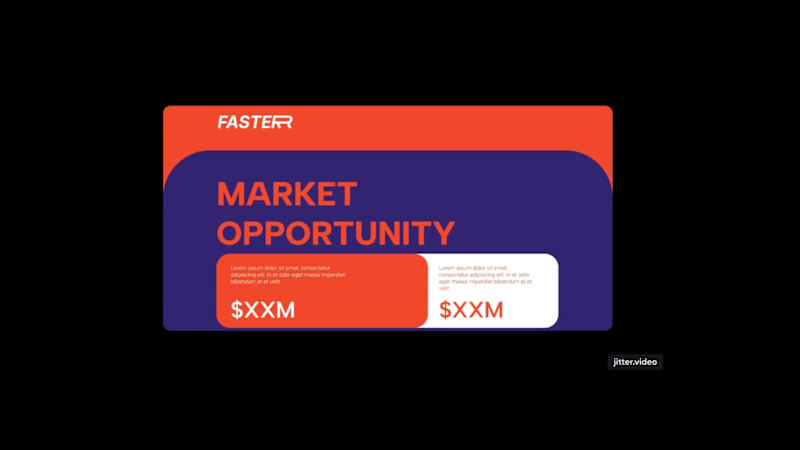 Cover image for Fasterr Investor Pitch Deck Design
