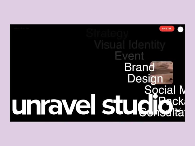 Cover image for Unravel Studio Website Development