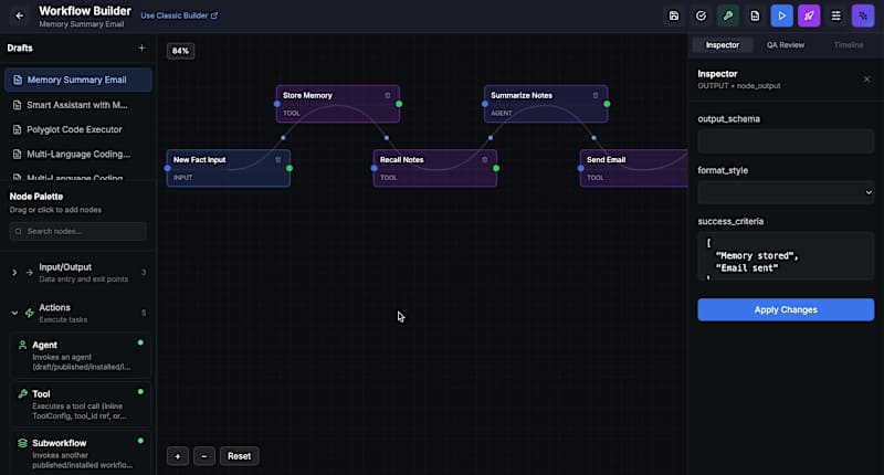 Cover image for Picture a workflow that captures information, remembers it, ...