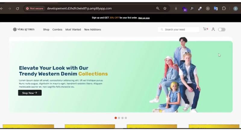 Cover image for T-Shirt Shopping Ecommerce Website