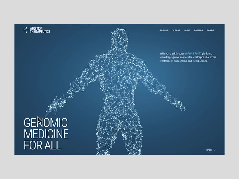 Cover image for Interactive WebGL hero section built