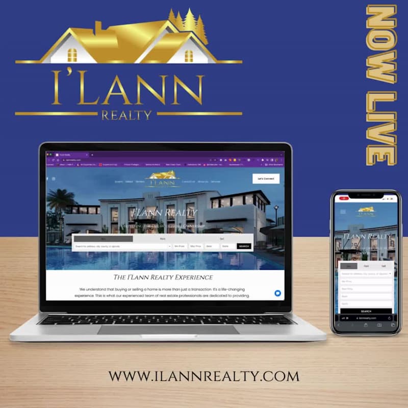 Cover image for Client website created on Squarespace.