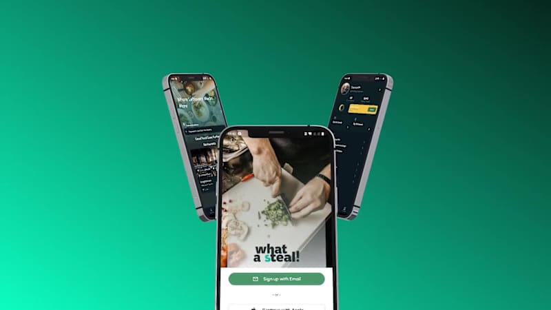Cover image for What a Steal! Dining & Takeaway Companion App