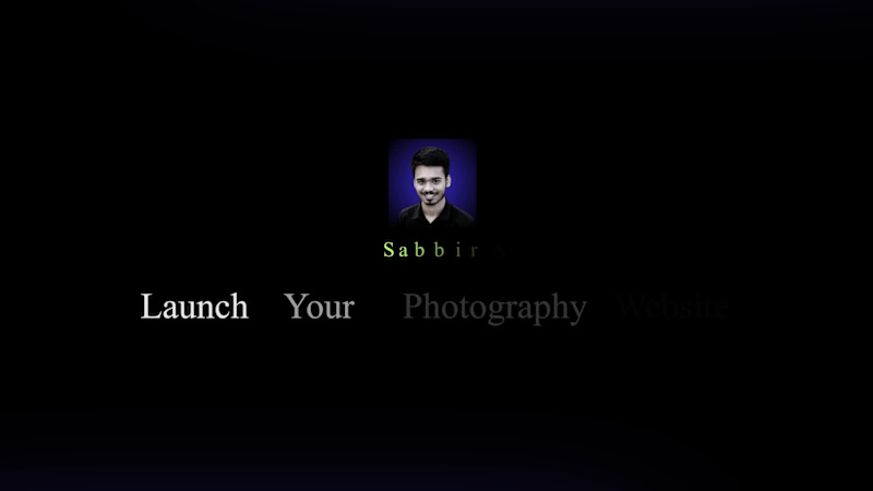 Cover image for Photography Website Design By Wix