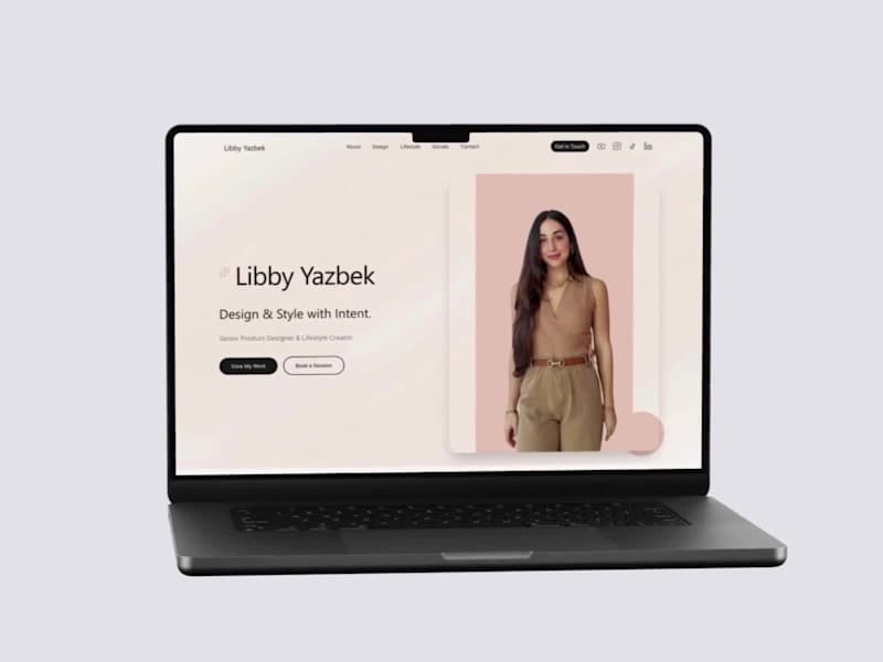 Cover image for Conceptual Website for Personal Brand Growth