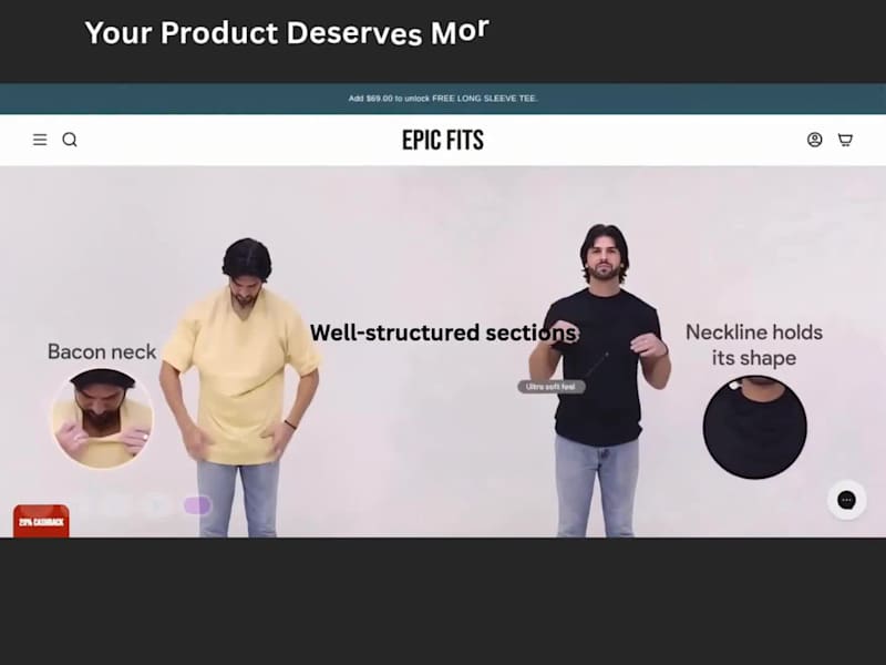 Cover image for Epic Fits Shopify Site Build & Design