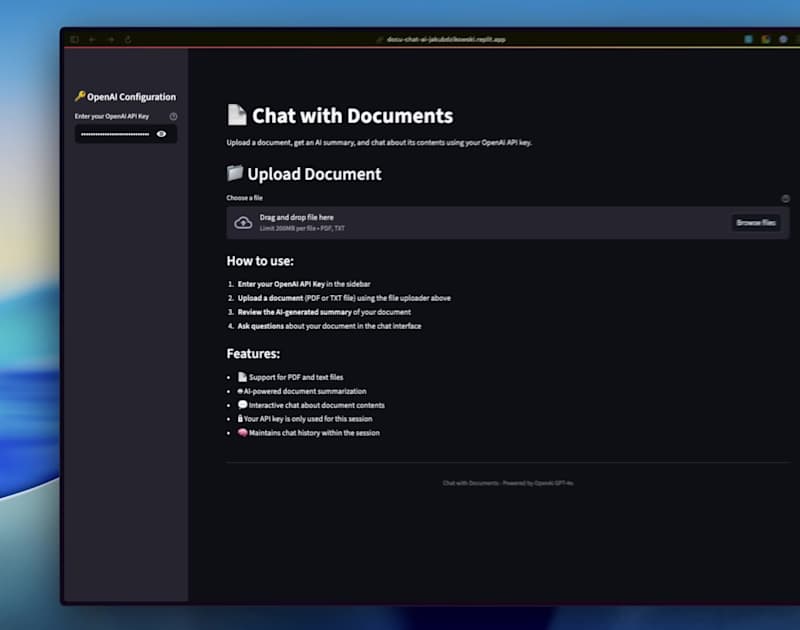 Cover image for RAG AI App | Summarize & Chat with Files