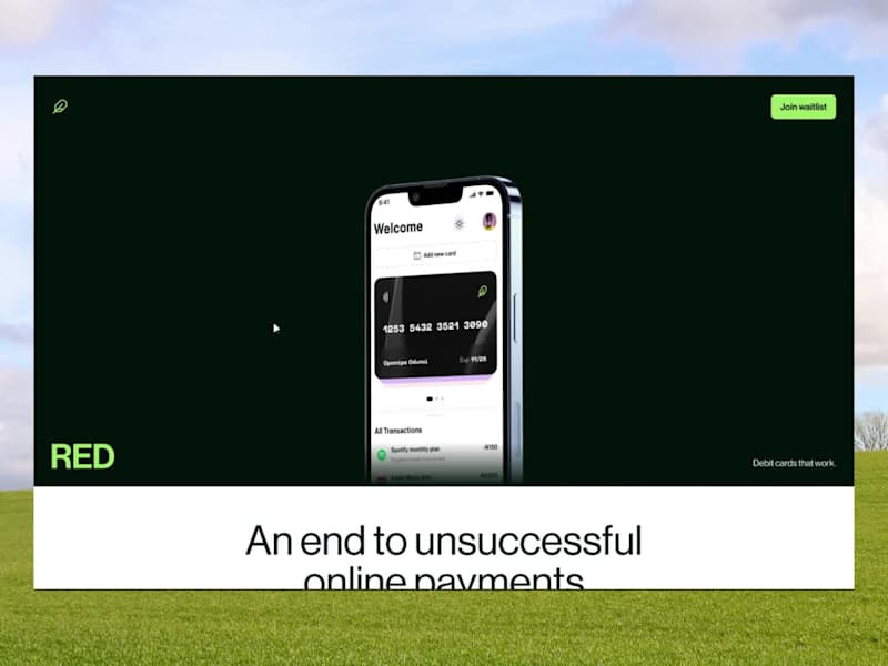 Cover image for Landing page for RED