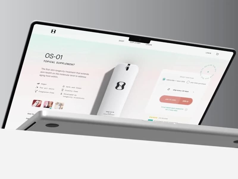 Cover image for OS-01 / V2 – E-commerce Product Page 