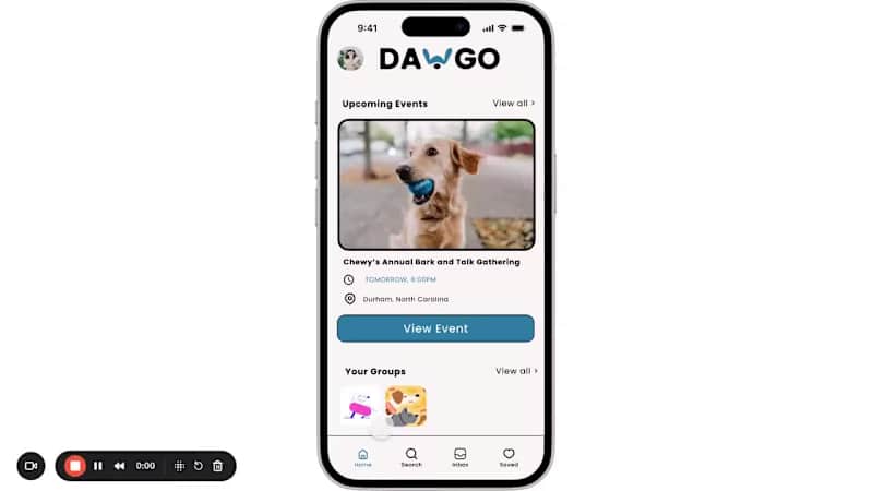 Cover image for Dawgo: Social network app for dog owners