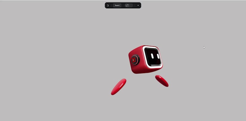 Cover image for Custom 3D Brand Robot – Interactive Shopify Hero Animation