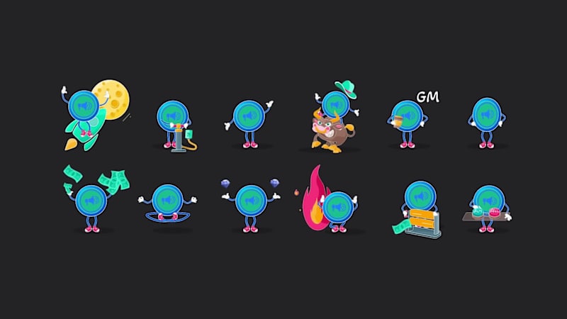 Cover image for Rive animations for meme coin templates